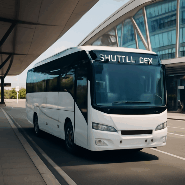 airport shuttle meaning