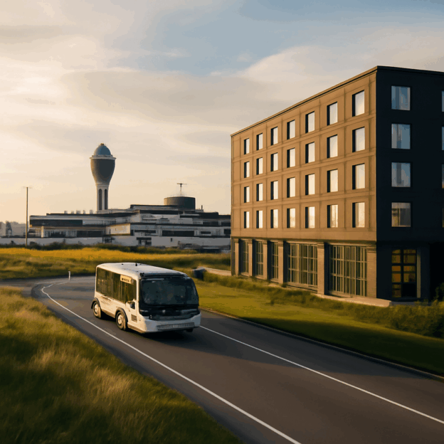 hotels near schiphol airport with free shuttle
